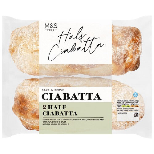 MS 2 Half Ciabatta