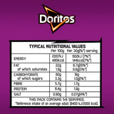 Doritos Extra Flamin' Hot Sharing Bag Crisps 163g