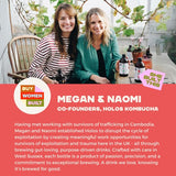 HOLOS Organic Sparkling Tea Cucumber Mint