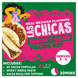 Las Chicas Mexican Smokey Tacos Birria Meal Kit