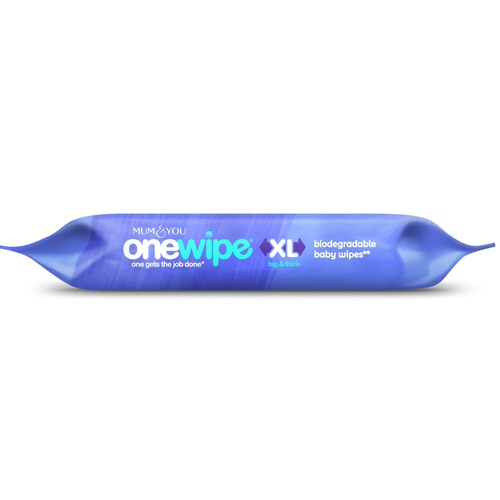 Mum & You OneWipe Extra Large Biodegradable Wet wipe