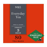 M&S M&S Fairtrade Everyday Tea Bags 80 Pack- Buy online at McGrocer
