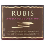 Rubis Chocolate Wine 50cl, imported from the UK