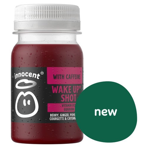 Innocent Wake Up Berry Ginger Pomegranate Courgette & Cayenne Pepper Shot