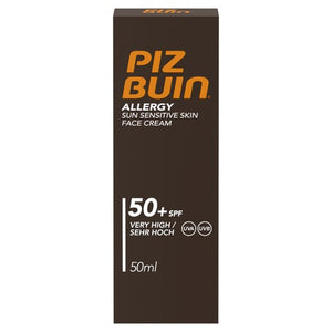 SPF 50+ Face Cream for Sensitive Skin, 50ml