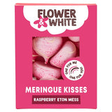 Flower White Raspberry Eton Mess Kisses