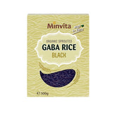 M&S Minvita Organic Sprouted Black GABA Wholegrain Rice 500g- Buy online at McGrocer