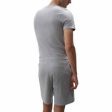 M&S Mens Autograph Pima Cotton Pyjama Shorts, L, Grey Marl