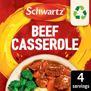 Beef Casserole Recipe Mix with Paprika and Parsley – 4 Servings Sachet