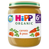 M&S HiPP Organic Carrots & Peas Baby Food 125g- Buy online at McGrocer