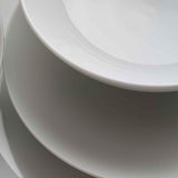 M&S Maxim Coupe Dinner Set, White