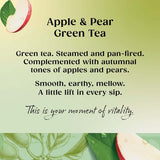 Twinings apple and pear green tea bags 20 per pack (British brand)