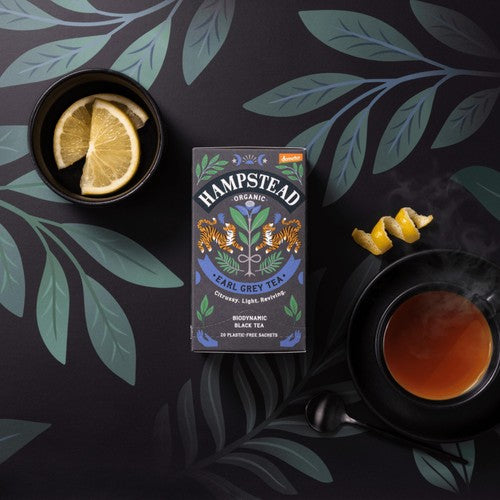 Hampstead Tea Organic Earl Grey tea bags 20s
