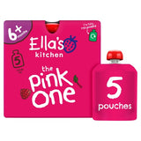 M&S Ella's Kitchen The Pink One Smoothie Baby Food Pouch 6+ Months 5 x 90g- Buy online at McGrocer