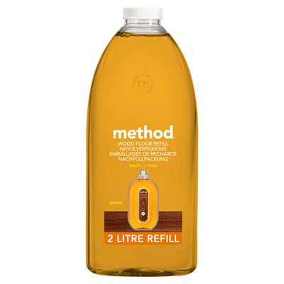 M&S Method Wood Floor Cleaner Refill Almond Scented Liquid 2L- Buy online at McGrocer