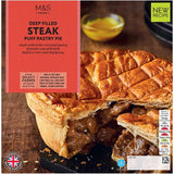 MS Deep Filled Steak Puff Pastry Pie