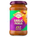 M&S Pataks Garlic Pickle Indian Pickle 300g- Buy online at McGrocer