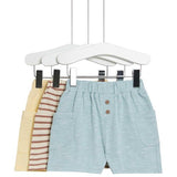MS Stripe Shorts 12-18 Months Multi