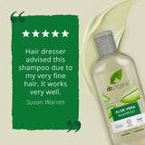 Dr Organic aloe vera shampoo - British product