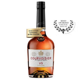 Courvoisier VS Cognac Brandy bottle - British product