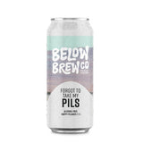 Below Brew Co Forgot To Take My Pils Alcohol Free Pilsner