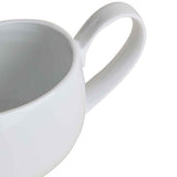 M&S Maxim gravy boat in white porcelain, imported from the UK