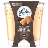 Glade Small Scented Candle, Honey & Chocolate