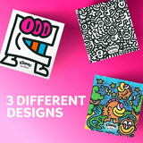 Kleenex Tissues Mr Doodle Design Cube Limited Edition