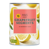 M&S white grapefruit segments in juice 290g, imported from the UK