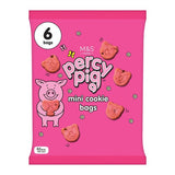 M&S M&S All Butter Mini Percy Pig Strawberry Jelly Biscuit Bags 6 x 18g- Buy online at McGrocer