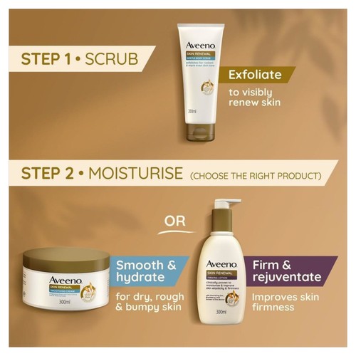 Aveeno Skin Renewal Firming Body Lotion 300ml - British product