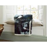 Deyongs Peacock Teal Sherpa Heated Throw