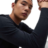 M&S Mens Cashmilon Crew Neck Jumper, S, Navy