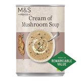 M&S Cream of Mushroom Soup 400g, imported from the UK