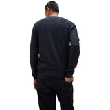 M&S Mens Cashmilon Crew Neck Jumper, S, Navy