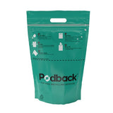 Podback Plastic Pod Recycling Bag, imported from the UK