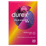 Ribbed and Dotted Condoms for Stimulation with Regular Fit