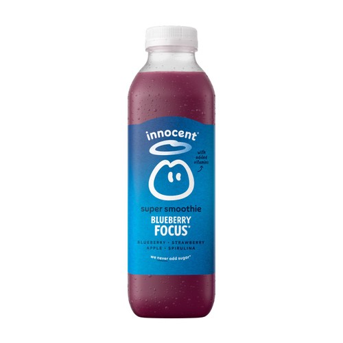 Innocent Super Smoothie Blueberry Strawberry with Vitamins