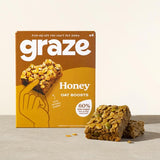 Graze Honey Oat Boost Flapjack Snack