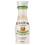 Califia Farms unsweetened almond drink 750ml - British product