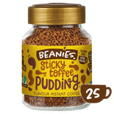 M&S Beanies Sticky Toffee Pudding Flavoured Instant Coffee 50g- Buy online at McGrocer
