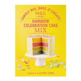M&S Rainbow Celebration Cake Mix