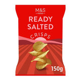 M&S M&S Ready Salted Crisps 150g Bag- Buy online at McGrocer
