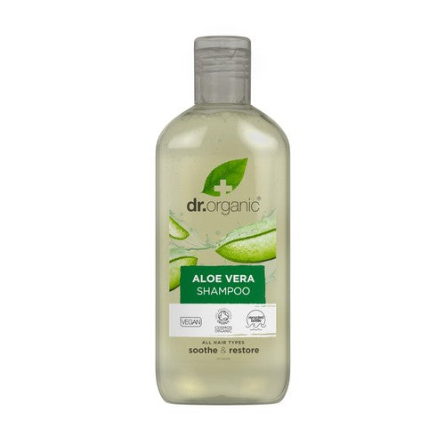 Dr Organic aloe vera shampoo - British product
