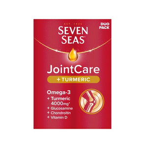 Joint Care Supplement with Omega-3, Glucosamine, and Turmeric – Duo Pack 30 Capsules + 30 Tablets