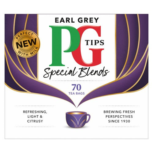 PG Tips Earl Grey Light Citrusy Plant Based Biodegradable Tea Bags