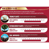 Westland Fish Blood and Bone All Purpose Plant Food 1.5kg (British brand)
