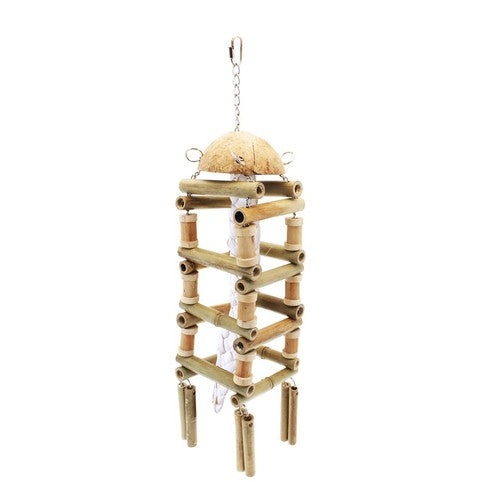 Happy Pet Coco Reel Tower Bird Toy 70cm, imported from the UK