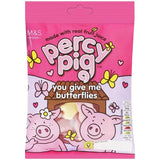M&S Percy Pig You Give Me Butterflies fruit gums 150g, imported from the UK