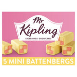 M&S Mr Kipling Mini Battenberg Cakes Mini Cakes 5 Pack- Buy online at McGrocer